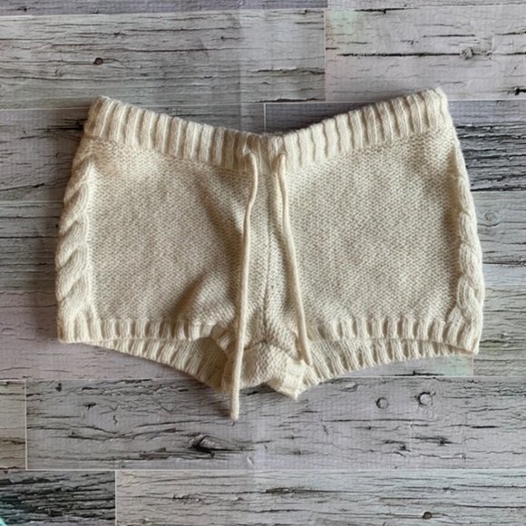 Aerie Cable Knit Shorts - Picture 1 of 3